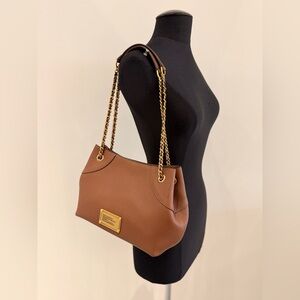 NWT Marc Jacobs Plaza Leather Small Tote - Cognac